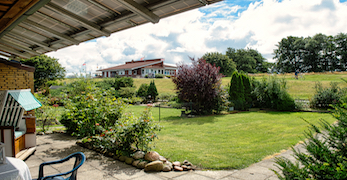 Ferienhaus in Büsumer Deichhausen - Garten